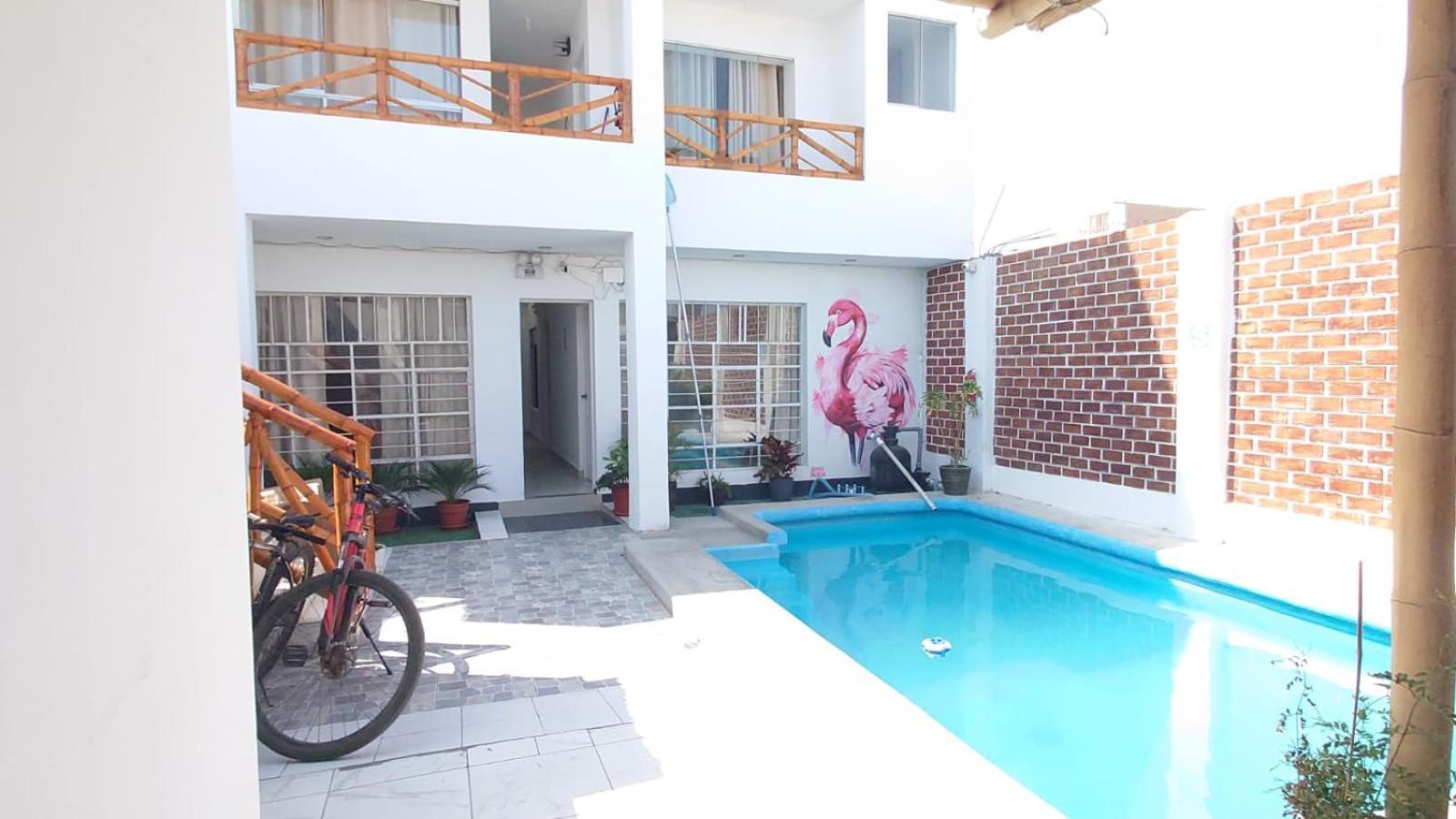 Hostel Killamoon Centro Paracas Zewnętrze zdjęcie